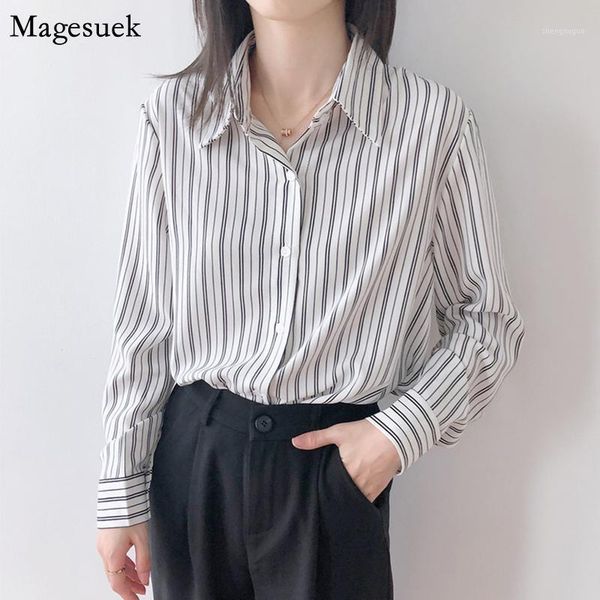arrival office lady striped shirts blosues 2021 korean loose long sleeve shirt casual plus size blouse blusas 12695 women's blouses &, White
arrival office lady striped shirts blosues 2021 korean loose long sleeve shirt casual plus size blouse blusas 12695 women's blouses &, White