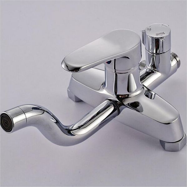 wall mounted chrome finish brass material bathtub tap bathroom shower sets 
wall mounted chrome finish brass material bathtub tap bathroom shower sets