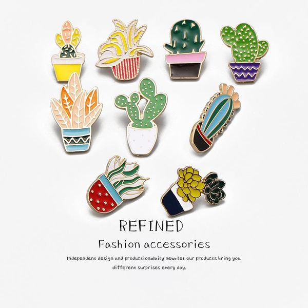 pins, brooches green fresh cactus potted pins enamel badge plants metal pin for female friends shirt lapel jewelry, Gray
pins, brooches green fresh cactus potted pins enamel badge plants metal pin for female friends shirt lapel jewelry, Gray