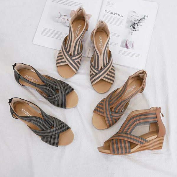 sandals peep-toe summer shoes for women high heel ladies comfort casual plus size female, Black
sandals peep-toe summer shoes for women high heel ladies comfort casual plus size female, Black