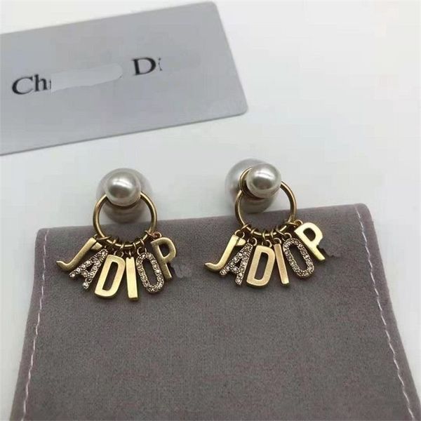 designer jewelry letter pearl earrings brass 925 silver needle earrings female 54t8
designer jewelry letter pearl earrings brass 925 silver needle earrings female 54t8