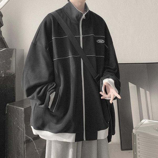 men's jackets 2021 autumn and winter jacket male korean version of the trend casual tide brand ins baseball uniform loose, Black;brown
men's jackets 2021 autumn and winter jacket male korean version of the trend casual tide brand ins baseball uniform loose, Black;brown