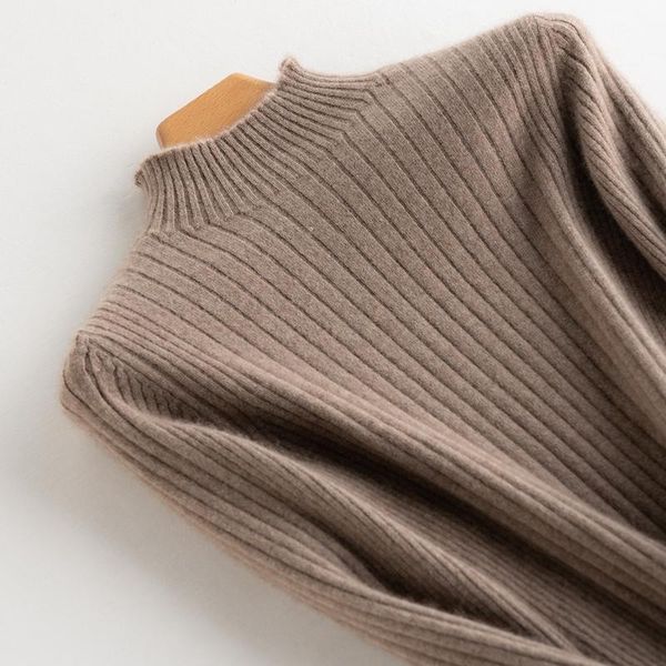 women 100% goat cashmere pullover 2021 arrival high elasticity sweater female warm soft basic jumper solid slim pull women's sweaters, White;black
women 100% goat cashmere pullover 2021 arrival high elasticity sweater female warm soft basic jumper solid slim pull women's sweaters, White;black