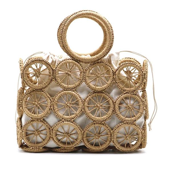 vintage hollow bags wooden handle rattan woven beach handbags wheel design totes lady purses storage
vintage hollow bags wooden handle rattan woven beach handbags wheel design totes lady purses storage
