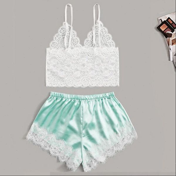 floral lace bralette with satin womens sleepwears shorts lingerie set summer sets ladies bra and panty underwear pajama pink, Black;red
floral lace bralette with satin womens sleepwears shorts lingerie set summer sets ladies bra and panty underwear pajama pink, Black;red