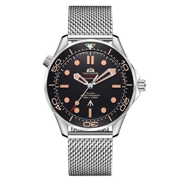 wristwatches automatic self wind mechanical net stainless steel nylon strap luxury men limited watch, Slivery;brown
wristwatches automatic self wind mechanical net stainless steel nylon strap luxury men limited watch, Slivery;brown