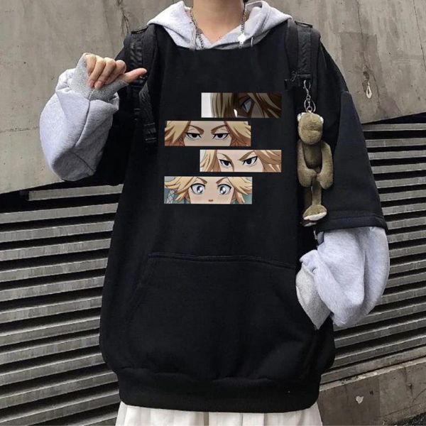 men's hoodies & sweatshirts anime tokyo revengers printed mikey print sweatshirt hoodie harajuku casual long sleeve sudaderas con capuc, Black
men's hoodies & sweatshirts anime tokyo revengers printed mikey print sweatshirt hoodie harajuku casual long sleeve sudaderas con capuc, Black