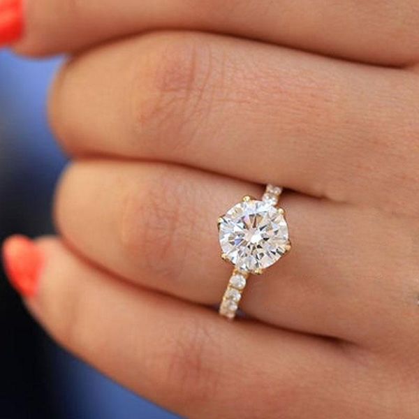 wedding rings milangirl simple ladies engagement gold color inlaid round white crystal rhinestone female ring for women jewelry, Slivery;golden
wedding rings milangirl simple ladies engagement gold color inlaid round white crystal rhinestone female ring for women jewelry, Slivery;golden