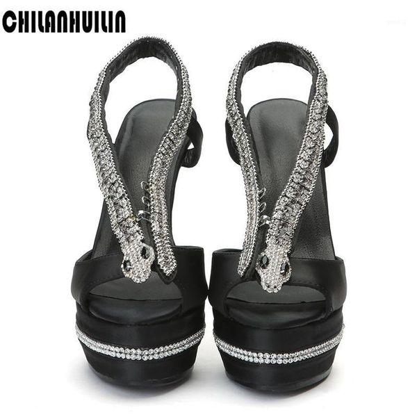 ultra high heels women pumps platforms crystal snake party wedding shoes woman quality summer sandals1, Black
ultra high heels women pumps platforms crystal snake party wedding shoes woman quality summer sandals1, Black