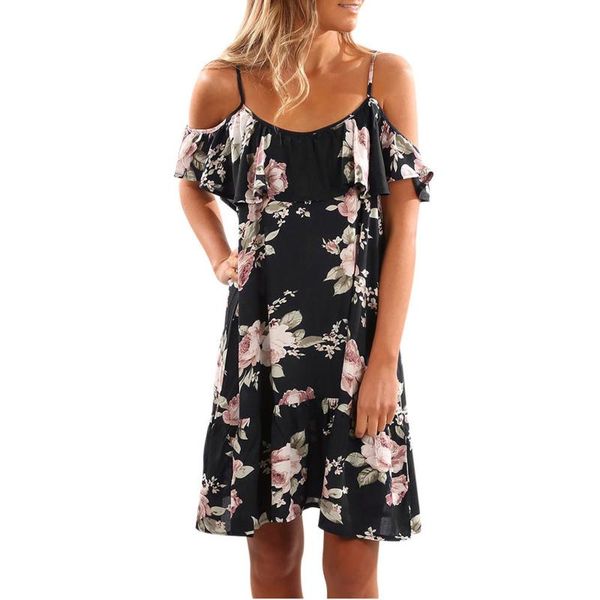 casual dresses floral dress women plus size summer vintage solid for party classy, Black;gray
casual dresses floral dress women plus size summer vintage solid for party classy, Black;gray