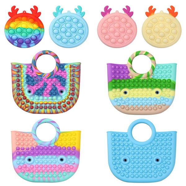 large-size fingertip toys push bubble pendant new bag decompression toys children anti-stress silicone squishy
large-size fingertip toys push bubble pendant new bag decompression toys children anti-stress silicone squishy