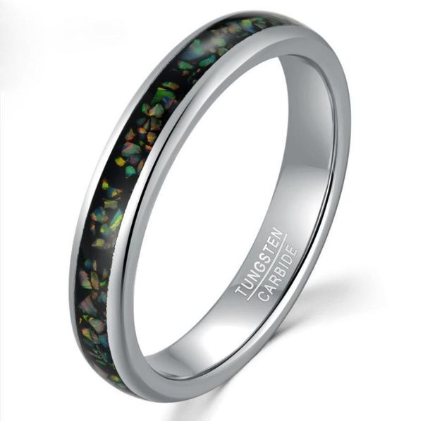 wedding rings bohomia 4mm dome inlaid opal tungsten steel ring men and women engagement jewelry, Slivery;golden
wedding rings bohomia 4mm dome inlaid opal tungsten steel ring men and women engagement jewelry, Slivery;golden