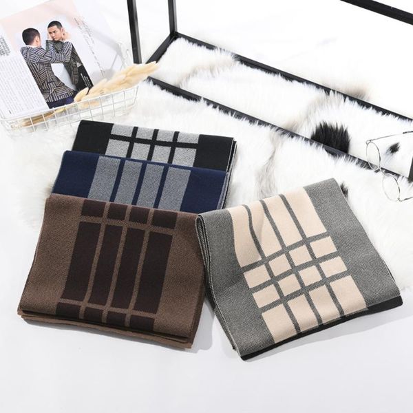 scarves men's solid winter scarf long knitted neckwear soft warm luxury cashmere feel plaid fashion pashmina, Blue;gray
scarves men's solid winter scarf long knitted neckwear soft warm luxury cashmere feel plaid fashion pashmina, Blue;gray