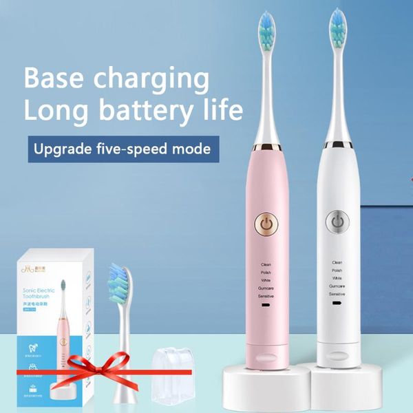 high frequency vibration electric toothbrush timer brush 5 mode usb charger rechargeable tooth brushes heads set smart
high frequency vibration electric toothbrush timer brush 5 mode usb charger rechargeable tooth brushes heads set smart