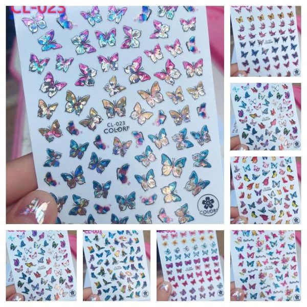 stickers & decals 3d nail art laser colorful butterfly series design adhesive decorations diy flowers leaves, Black
stickers & decals 3d nail art laser colorful butterfly series design adhesive decorations diy flowers leaves, Black