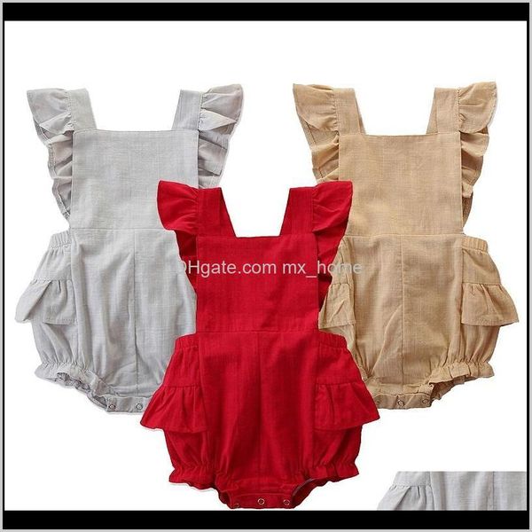 jumpsuitsrompers clothing baby maternity drop delivery 2021 baby cute rompers 3 design candy color cotton sleeveless ruffle jumpsuit kids gi, Blue
jumpsuitsrompers clothing baby maternity drop delivery 2021 baby cute rompers 3 design candy color cotton sleeveless ruffle jumpsuit kids gi, Blue