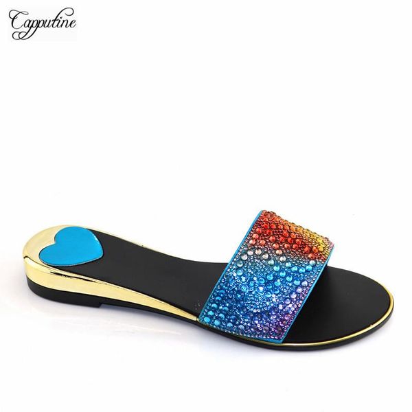 dress shoes nice sky blue with rhinestones african women's lower heel casual slipper for party cr2120 height 2.5cm, Black
dress shoes nice sky blue with rhinestones african women's lower heel casual slipper for party cr2120 height 2.5cm, Black