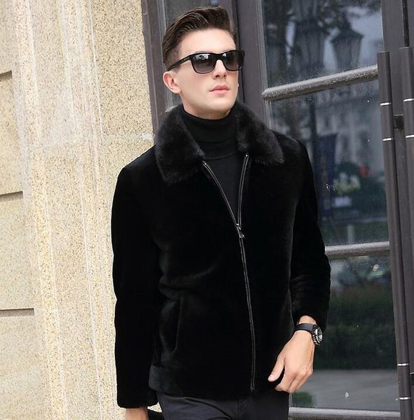 men's fur & faux fashion personality autumer winter collar leather jackets men imitation short coats mens black casual loose
men's fur & faux fashion personality autumer winter collar leather jackets men imitation short coats mens black casual loose