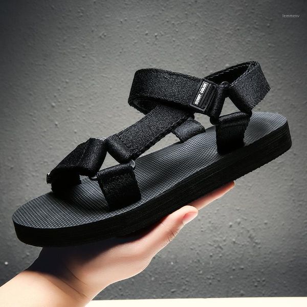 sandals men shoes 2021 mens beach slippers solid hook hollow out casual breathable flats flat1, Black
sandals men shoes 2021 mens beach slippers solid hook hollow out casual breathable flats flat1, Black
