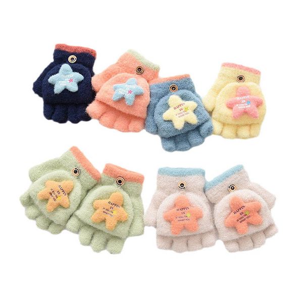 children fingerless gloves fashion knit baby girl accessories cartoon warm half refers to five-finger flip boys 2-5 years b9075, White
children fingerless gloves fashion knit baby girl accessories cartoon warm half refers to five-finger flip boys 2-5 years b9075, White