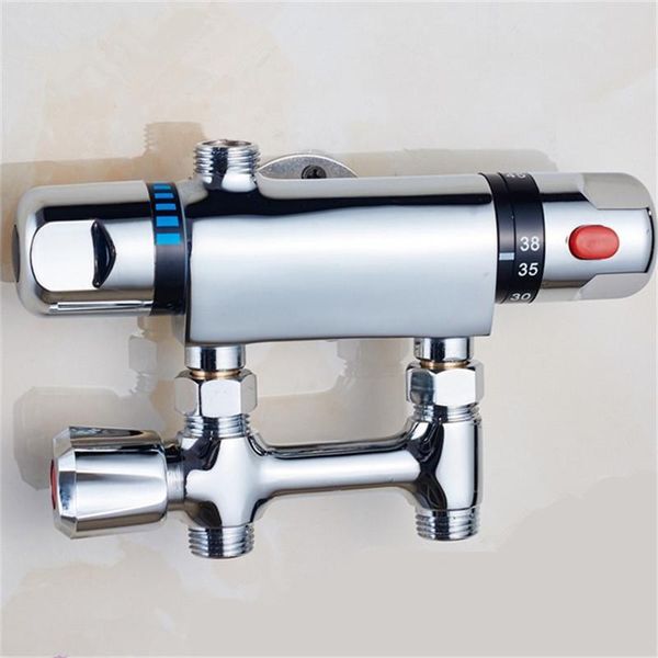 bathroom shower sets chrome finish thermostatic faucet mixer tap and cold mixing valve bathtub
bathroom shower sets chrome finish thermostatic faucet mixer tap and cold mixing valve bathtub