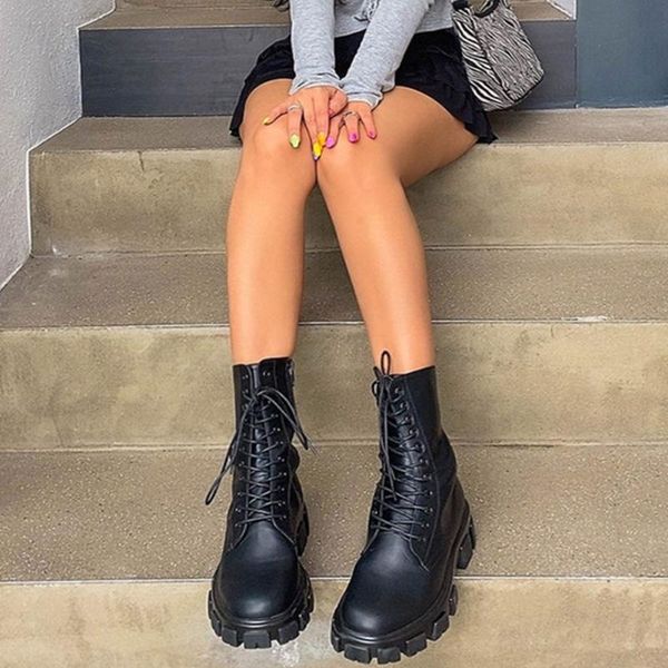 boots gigifox brand design fashion cool street black short combat jungle gothic style gift shoelaces strap shoes for women 
boots gigifox brand design fashion cool street black short combat jungle gothic style gift shoelaces strap shoes for women