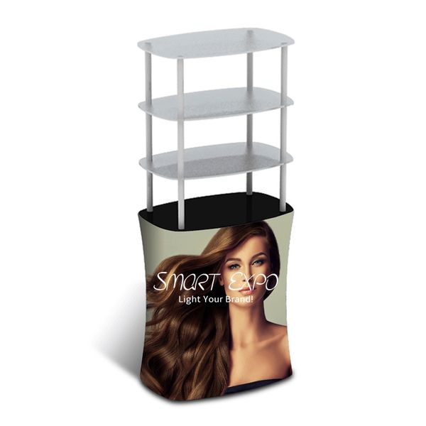 advertising display rectangular showcase counter with hdf bottom boards thick aluminum tube tension fabric printed graphic portable carry ba
advertising display rectangular showcase counter with hdf bottom boards thick aluminum tube tension fabric printed graphic portable carry ba