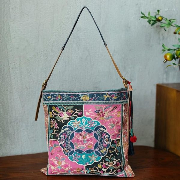 evening bags johnature national style exquisite hand embroidery women tote bag retro tassel large capacity luxury handbag shoulder
evening bags johnature national style exquisite hand embroidery women tote bag retro tassel large capacity luxury handbag shoulder