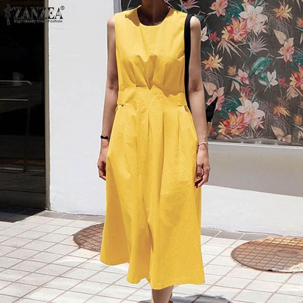 casual dresses summer o neck sleeveless mid-calf dress zanzea women elegant loose tanks vestidos sarafans ol solid sundress, Black;gray
casual dresses summer o neck sleeveless mid-calf dress zanzea women elegant loose tanks vestidos sarafans ol solid sundress, Black;gray