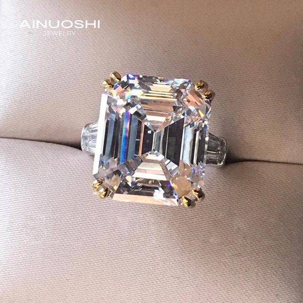 sterling silver 14x16mm emerald cut multiple gemstone engagement rings for women fall in love cluster, Golden;silver
sterling silver 14x16mm emerald cut multiple gemstone engagement rings for women fall in love cluster, Golden;silver