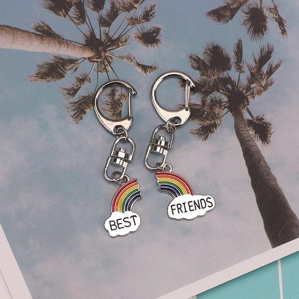 charm bracelets diy friends keychain 2 pcs/set for girls or boy rainbow shape metal variety of forever pendant gifts, Golden;silver
charm bracelets diy friends keychain 2 pcs/set for girls or boy rainbow shape metal variety of forever pendant gifts, Golden;silver