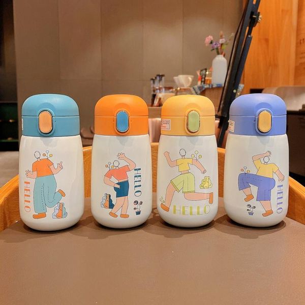 water bottles portable vacuum flask insulated tumbler with rope thermoses bottle press-type cute student children cartoon cup
water bottles portable vacuum flask insulated tumbler with rope thermoses bottle press-type cute student children cartoon cup
