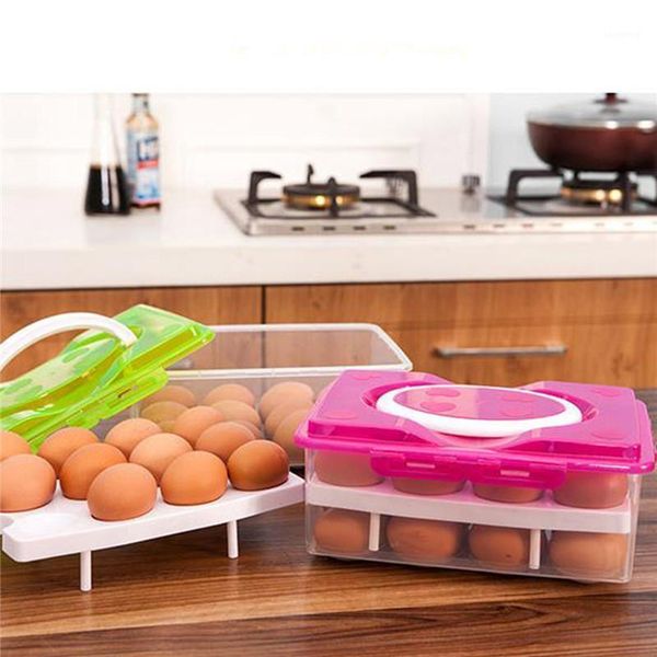 storage bottles & jars kitchen egg box 24 grid food container organizer boxes for double layer multifunctional crisper
storage bottles & jars kitchen egg box 24 grid food container organizer boxes for double layer multifunctional crisper