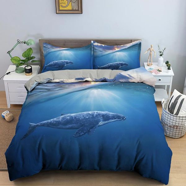 bedding sets animal pattern set whale 2/3pcs duvet cover with pillowcase bedclothes single/king/ size for kids bedroom
bedding sets animal pattern set whale 2/3pcs duvet cover with pillowcase bedclothes single/king/ size for kids bedroom
