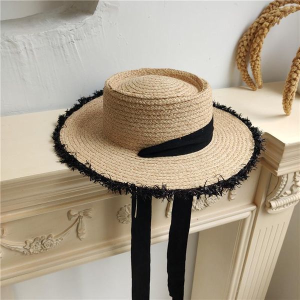 summer hat female raw edge raffia concave strap small fedora straw beach shade sun chapeu feminino floppy caps wide brim hats, Blue;gray
summer hat female raw edge raffia concave strap small fedora straw beach shade sun chapeu feminino floppy caps wide brim hats, Blue;gray