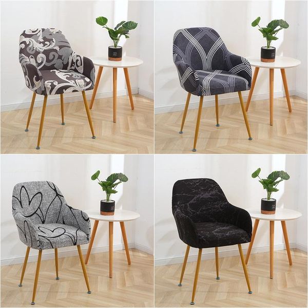 1/6pc geometry style armrest dining chair cover elastic office chairs slipcover curved back stretch make up grey seat covers
1/6pc geometry style armrest dining chair cover elastic office chairs slipcover curved back stretch make up grey seat covers