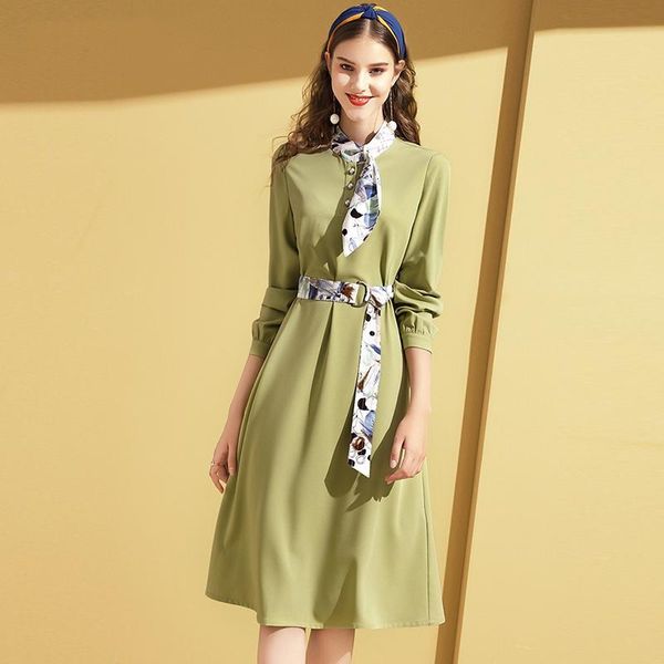 casual dresses elliexi fashion women dress belt high waist female stand-up collar office lady slim thin patchwork bow elegant vestidos 2021, Black;gray
casual dresses elliexi fashion women dress belt high waist female stand-up collar office lady slim thin patchwork bow elegant vestidos 2021, Black;gray
