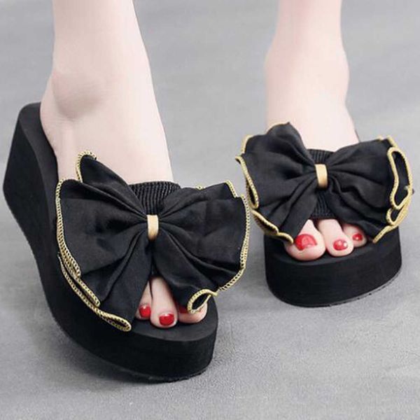 women summer sandals slipper indoor outdoor flip-flops beach shoes fashion bow female casual chanclas mujer sh295 210625, Black
women summer sandals slipper indoor outdoor flip-flops beach shoes fashion bow female casual chanclas mujer sh295 210625, Black