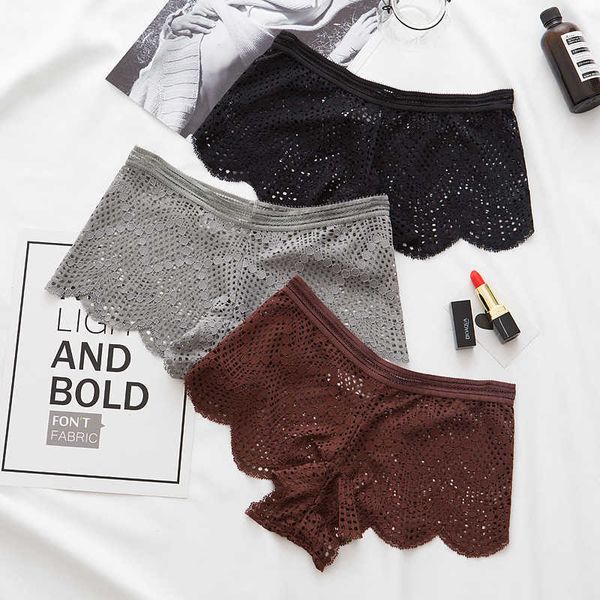 briefs panties flat women's traceless middle waist four legged pants lace through mark, Black;white
briefs panties flat women's traceless middle waist four legged pants lace through mark, Black;white
