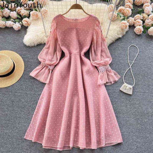joinyouth korean sweet temperament waist dress women autumn mesh patchwork lantern sleeve vestidos o neck elegant a line dresses y1204, Black;gray
joinyouth korean sweet temperament waist dress women autumn mesh patchwork lantern sleeve vestidos o neck elegant a line dresses y1204, Black;gray