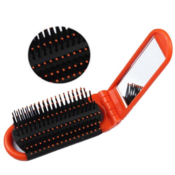 hair brushes selling 1pcs pocket size purse travel comb professional combs with mirror cute anti-static rainbow, Silver
hair brushes selling 1pcs pocket size purse travel comb professional combs with mirror cute anti-static rainbow, Silver