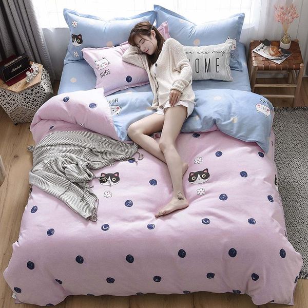 bedding sets quilt cover four-piece spring and autumn student dormitory single bed three-piece pillowcase
bedding sets quilt cover four-piece spring and autumn student dormitory single bed three-piece pillowcase