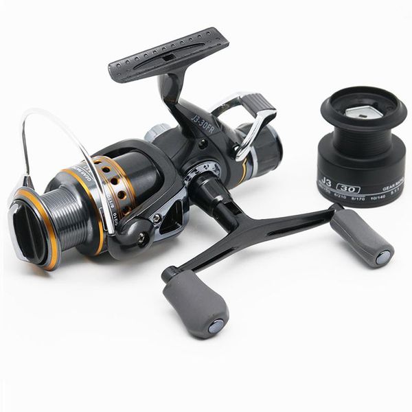 carp spinning fishing reel with extra spool front and rear drag system freshwater 5.5:1/5.1:1 bait feeder baitcasting reels
carp spinning fishing reel with extra spool front and rear drag system freshwater 5.5:1/5.1:1 bait feeder baitcasting reels