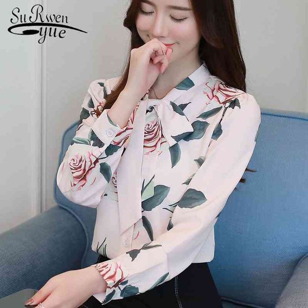 fashion woman blouses women's bow print causal women and chiffon long sleeve female clothes blusas 1047 40 210521, White
fashion woman blouses women's bow print causal women and chiffon long sleeve female clothes blusas 1047 40 210521, White
