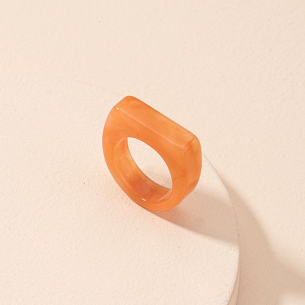 south ksimple fashion candy color acrylic women's personalized resin geometric rectangle ring jewelry, Silver
south ksimple fashion candy color acrylic women's personalized resin geometric rectangle ring jewelry, Silver
