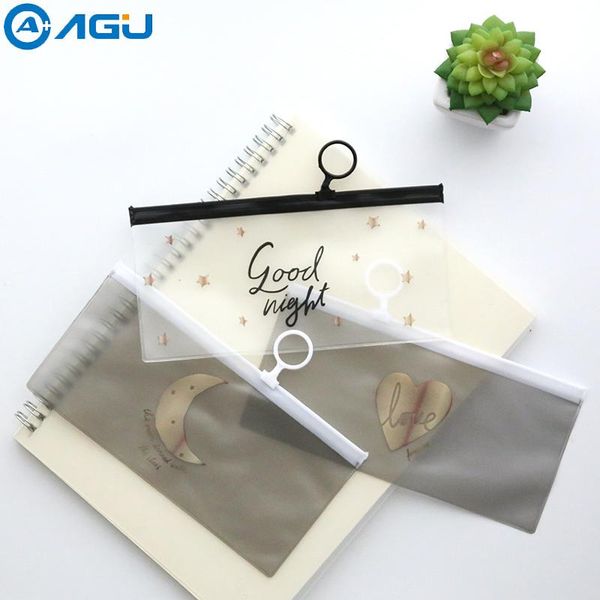 kawaii moon star transparent pvc pencil bag cute heart case for kids korean stationery office pen holder bags
kawaii moon star transparent pvc pencil bag cute heart case for kids korean stationery office pen holder bags