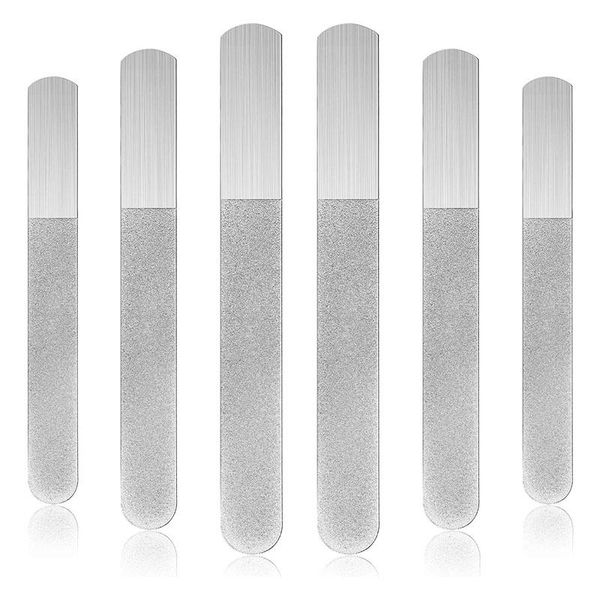 storage bags 6 pieces stainless steel nail file double-sided diamond metal manicure for family and travel
storage bags 6 pieces stainless steel nail file double-sided diamond metal manicure for family and travel