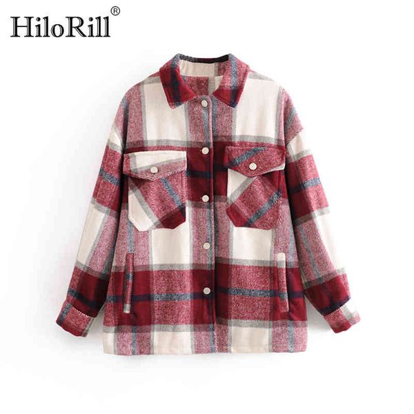 plaid women jacket spring turn down collar casual coat outwear female batwing long sleeve plus size ropa mujer 210508, Black;brown
plaid women jacket spring turn down collar casual coat outwear female batwing long sleeve plus size ropa mujer 210508, Black;brown