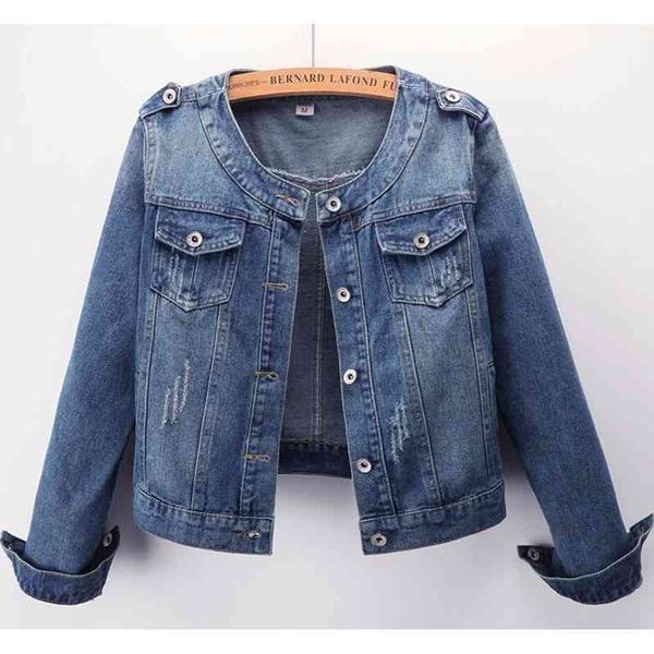 women denim jacket vintage chic 6xl plus size outerwear jean jacket boyfriend style streetwear basic o neck female coat 210422, Black;brown
women denim jacket vintage chic 6xl plus size outerwear jean jacket boyfriend style streetwear basic o neck female coat 210422, Black;brown