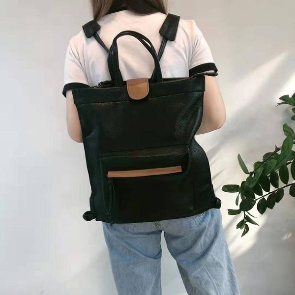 backpack british 100% genuine leather school bag women notebook year's gift for teenager laptop
backpack british 100% genuine leather school bag women notebook year's gift for teenager laptop
